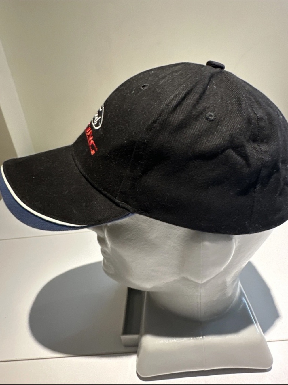 Ford Black Baseball Cap with Red and White Accents - Picture 4 of 8
